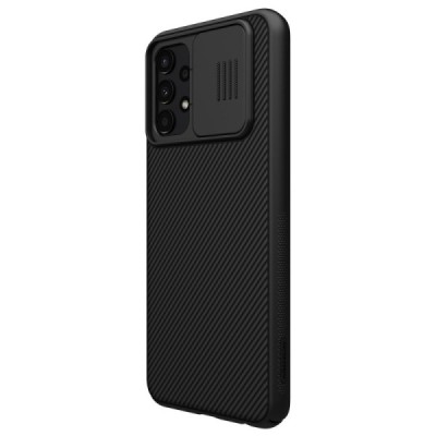 Samsung Galaxy A13 4G (SM-A135F, SM-A137F) „Nillkin“ CamShield juodas dėklas, nugarėlė su kameros apsauga | Priedai.lt