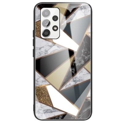 Samsung Galaxy A13 4G (SM-A135F, SM-A137F) „Marble“ Pattern kieto silikono TPU juodas dėklas - nugarėlė | Priedai.lt