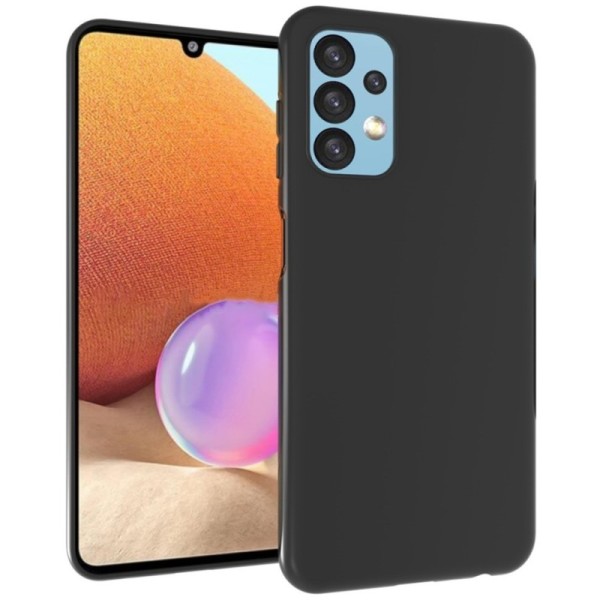 Kieto silikono (TPU) dėklas - juodas (Galaxy A13 4G)