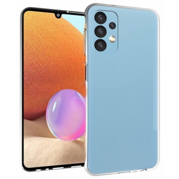 Kieto silikono (TPU) dėklas - skaidrus (Galaxy A13 4G)