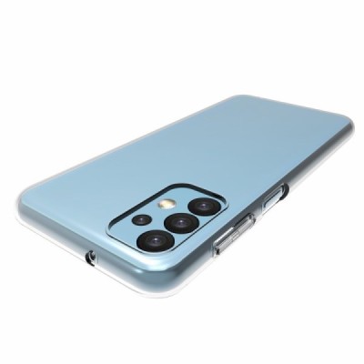 Samsung Galaxy A13 4G (SM-A135F, SM-A137F) kieto silikono TPU skaidrus dėklas - nugarėlė | Priedai.lt
