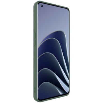 OnePlus 10 Pro „Imak“ kieto silikono TPU žalias dėklas - nugarėlė | Priedai.lt