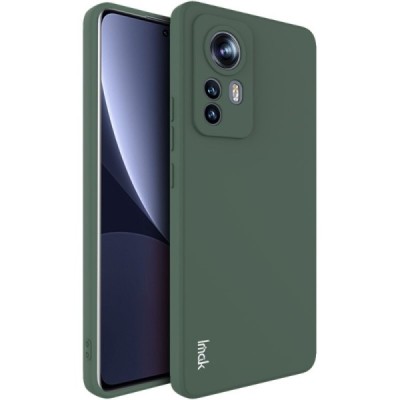 Xiaomi 12 Pro „Imak“ kieto silikono TPU žalias dėklas - nugarėlė | Priedai.lt