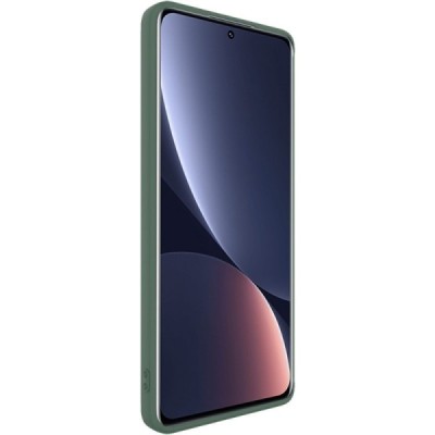 Xiaomi 12 Pro „Imak“ kieto silikono TPU žalias dėklas - nugarėlė | Priedai.lt
