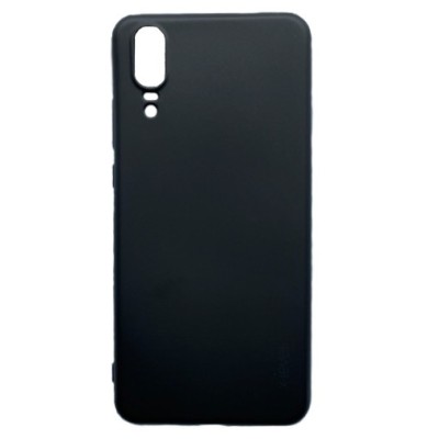 „X-Level“ Guardian serijos Huawei P20 juodas kieto silikono dėklas - nugarėlė | Priedai.lt