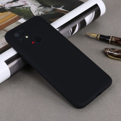 Xiaomi Redmi 10C Shell kieto silikono TPU juodas dėklas - nugarėlė | Priedai.lt