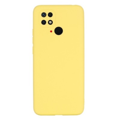 Xiaomi Redmi 10C Shell kieto silikono TPU geltonas dėklas - nugarėlė | Priedai.lt