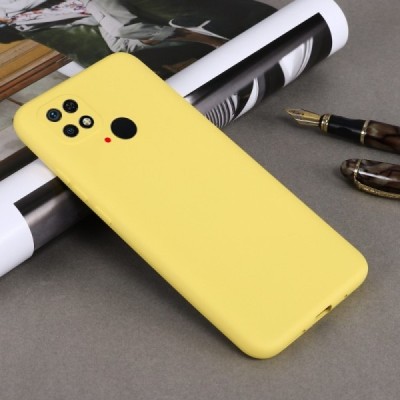 Xiaomi Redmi 10C Shell kieto silikono TPU geltonas dėklas - nugarėlė | Priedai.lt