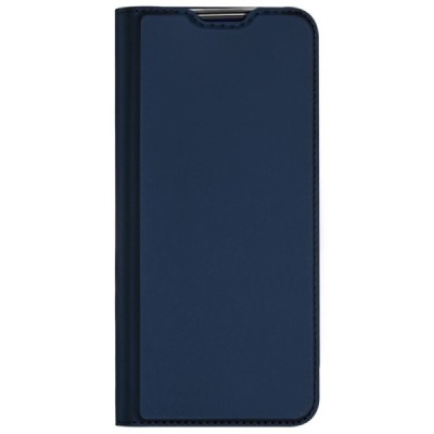„Dux Ducis“ Skin serijos Samsung Galaxy A13 4G (SM-A135F, SM-A137F) mėlynas odinis atverčiamas dėklas | Priedai.lt
