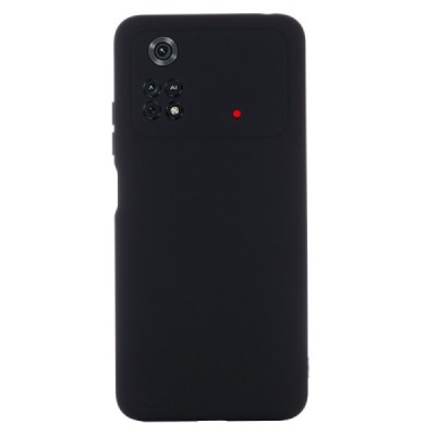 Xiaomi Poco M4 Pro 4G Shell kieto silikono TPU juodas dėklas - nugarėlė | Priedai.lt