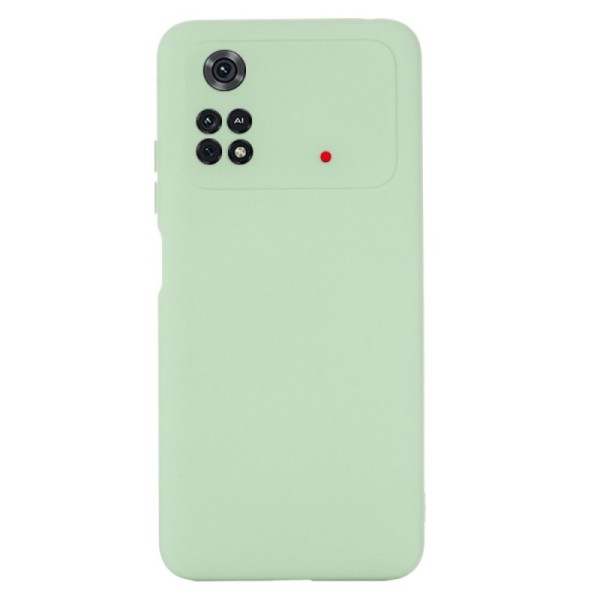 „Shell“ kieto silikono (TPU) dėklas - žalias (Poco M4 Pro 4G)