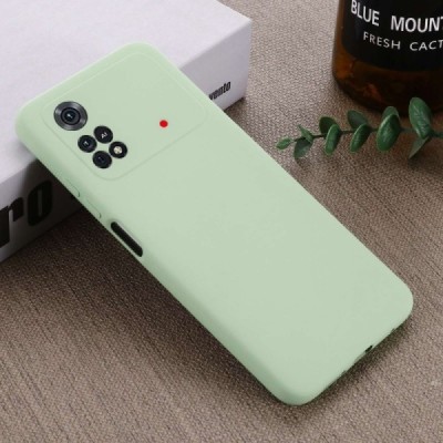 Xiaomi Poco M4 Pro 4G Shell kieto silikono TPU žalias dėklas - nugarėlė | Priedai.lt