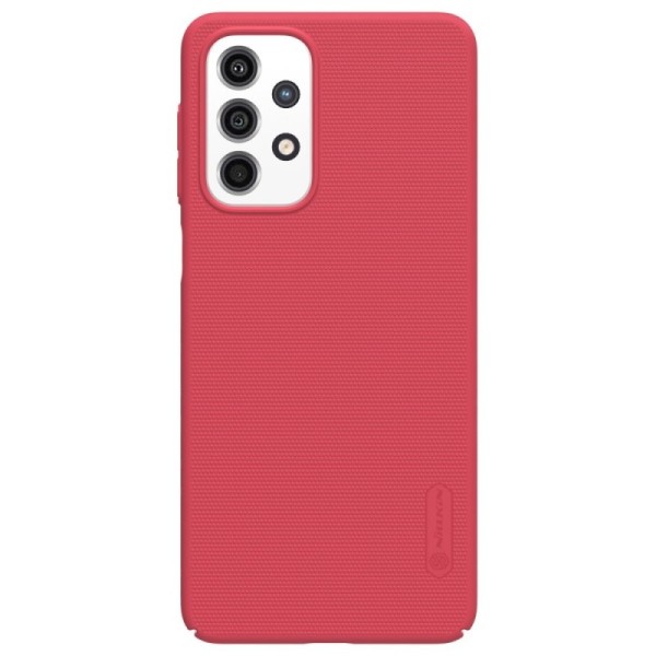 „Nillkin“ Frosted Shield dėklas - raudonas (Galaxy A33 5G)