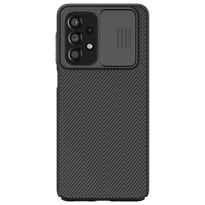 Samsung Galaxy A33 5G (SM-A336E) „Nillkin“ CamShield juodas dėklas, nugarėlė su kameros apsauga | Priedai.lt
