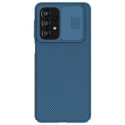 Samsung Galaxy A33 5G (SM-A336E) „Nillkin“ CamShield mėlynas dėklas, nugarėlė su kameros apsauga | Priedai.lt