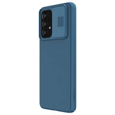 Samsung Galaxy A33 5G (SM-A336E) „Nillkin“ CamShield mėlynas dėklas, nugarėlė su kameros apsauga | Priedai.lt