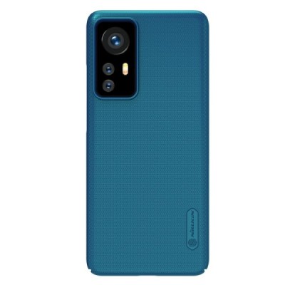 Nillkin Frosted Shield Xiaomi 12 (Xiaomi 12X) mėlynas plastikinis dėklas | Priedai.lt