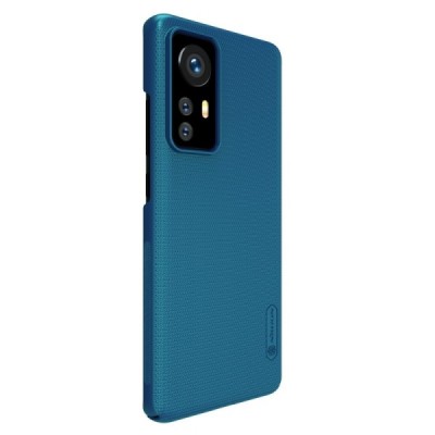 Nillkin Frosted Shield Xiaomi 12 (Xiaomi 12X) mėlynas plastikinis dėklas | Priedai.lt