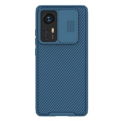 Xiaomi 12 (Xiaomi 12X) „Nillkin“ CamShield mėlynas dėklas, nugarėlė su kameros apsauga | Priedai.lt