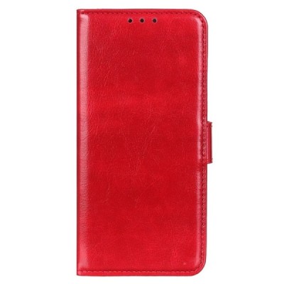 Xiaomi 12 Pro atverčiamas raudonas odinis dėklas - piniginė | Priedai.lt