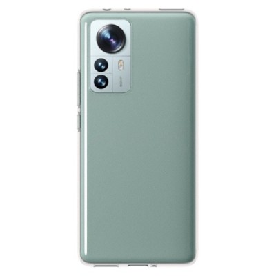 Xiaomi 12 Pro kieto silikono TPU skaidrus dėklas - nugarėlė | Priedai.lt