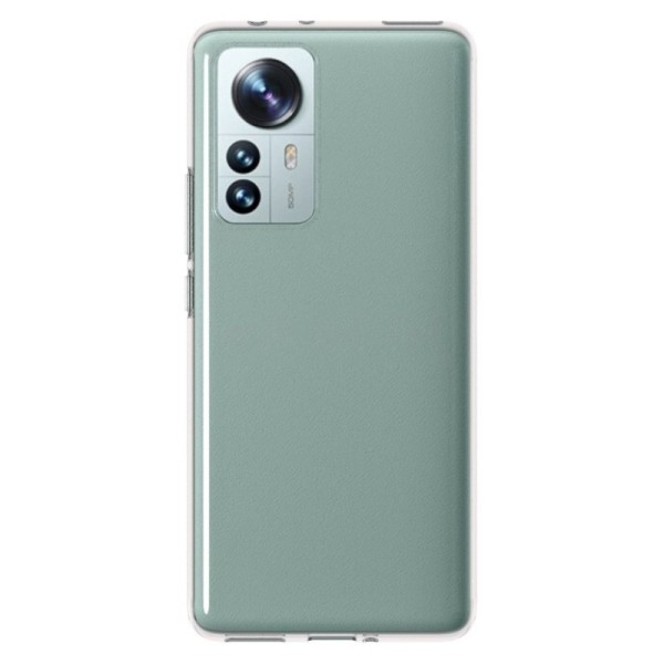 Kieto silikono (TPU) dėklas - skaidrus (12 Pro)