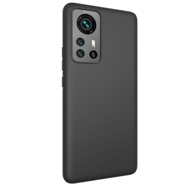 Kieto silikono (TPU) dėklas - juodas (12 Pro)