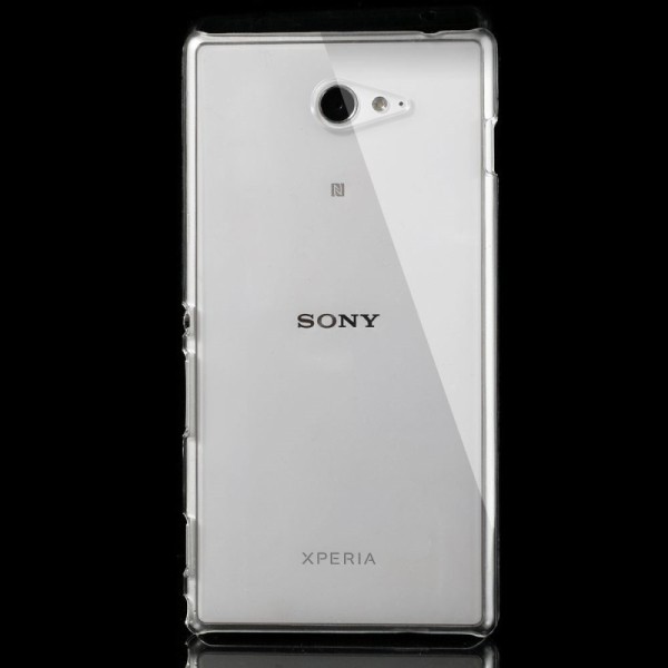 Plastikinis dėklas - skaidrus (Xperia M2)