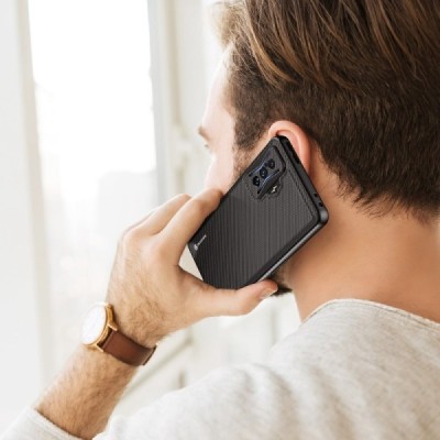 Xiaomi Poco F4 GT „Dux Ducis“ Fino juodas dėklas - nugarėlė | Priedai.lt