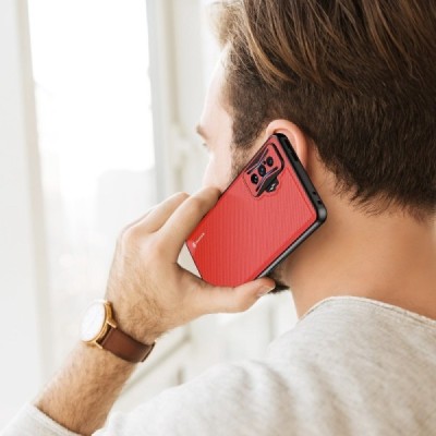 Xiaomi Poco F4 GT „Dux Ducis“ Fino raudonas dėklas - nugarėlė | Priedai.lt