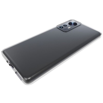 Xiaomi 12 (Xiaomi 12X) kieto silikono TPU skaidrus dėklas - nugarėlė | Priedai.lt