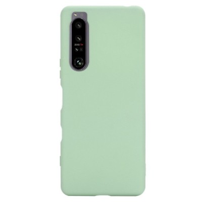 Sony Xperia 1 IV Shell kieto silikono TPU žalias dėklas - nugarėlė | Priedai.lt