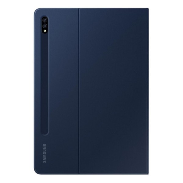 „Samsung“ Book Cover atverčiamas dėklas - tamsiai mėlynas (Galaxy Tab S7 FE 12.4" / S7+ 12.4" / S8+ 12.4")