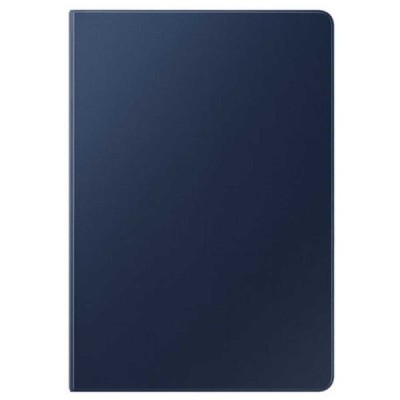 Originalus Samsung Galaxy Tab S7 FE 12.4", S7+ 12.4" (T976) Book Cover EF-BT730 atverčiamas tamsiai mėlynas odinis dėklas | Prie