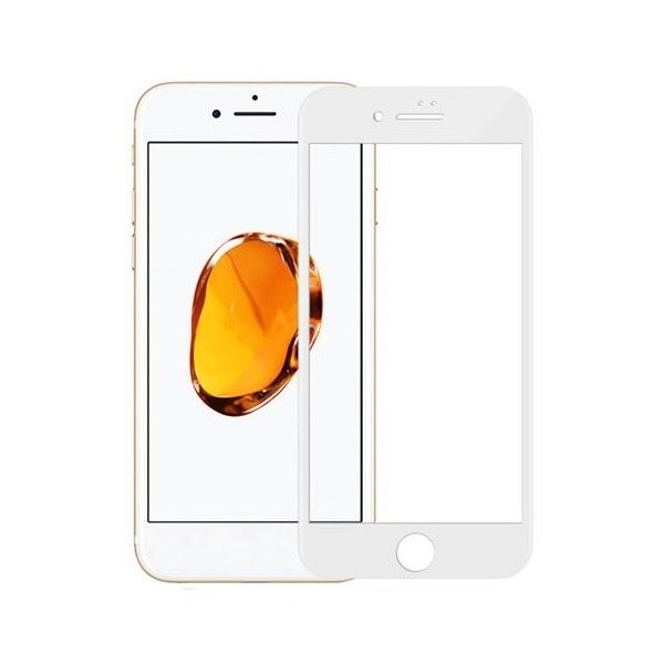 „Guardian“ Tempered Glass apsauginis ekrano stiklas 0.26 mm - baltas (iPhone 7 / 8 / SE 2020 / SE 2022)