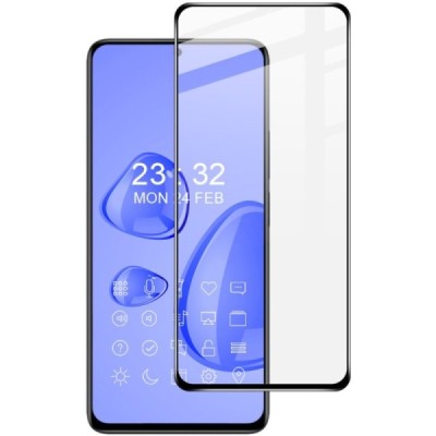 Xiaomi Redmi Note 11 Pro+ (11 Pro) „Imak“ 9H Tempered Glass sustiprintos apsaugos juodas pilnai dengiantis apsauginis ekrano sti