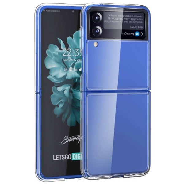 Plastikinis dėklas - skaidrus (Galaxy Z Flip4)