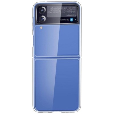 Samsung Galaxy Z Flip4 (F721) plastikinis skaidrus (permatomas) dėklas - nugarėlė | Priedai.lt