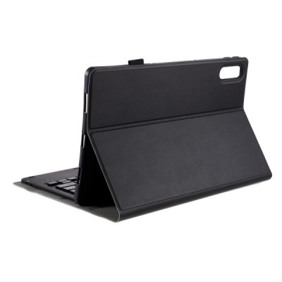 Lenovo Tab P11 Pro 11.5" (J706F) atverčiamas juodas odinis dėklas su bluetooth belaide klaviatūra | Priedai.lt