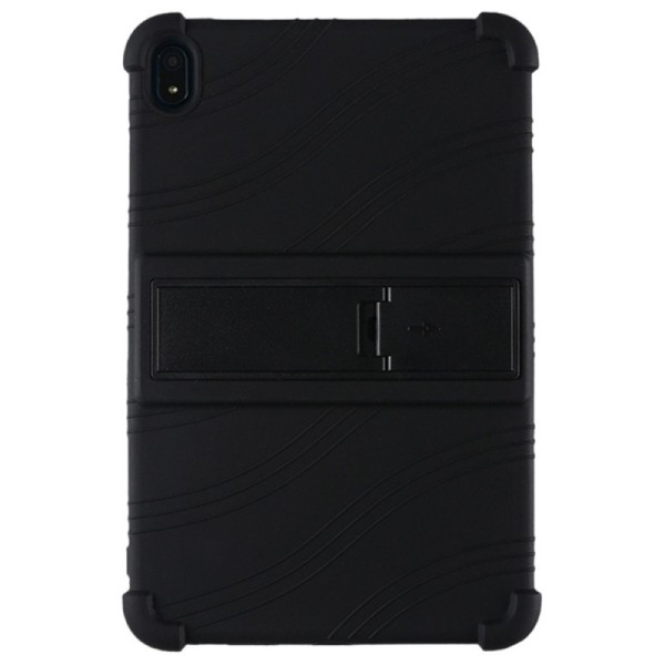 „Shell“ Kickstand sustiprintos apsaugos kieto silikono (TPU) dėklas - juodas (Nokia T20)