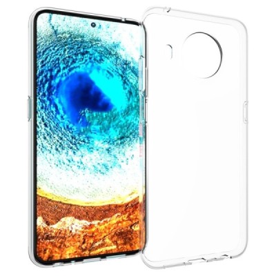 Nokia X20 (X10) kieto silikono TPU skaidrus dėklas - nugarėlė | Priedai.lt