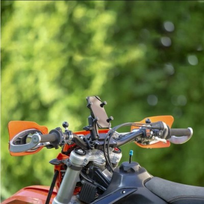 „RAM Mounts“ X-Grip telefono laikiklis motociklui (tvirtinamas prie vairo), dviračiui, paspirtukui | Priedai.LT
