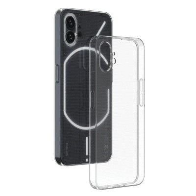 Nothing Phone 1 5G kieto silikono TPU skaidrus dėklas - nugarėlė | Priedai.lt