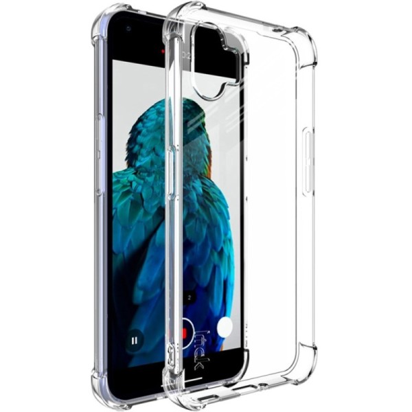 „Imak“ sustiprintos apsaugos kieto silikono (TPU) dėklas - skaidrus (Nothing Phone 1)