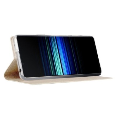 Sony Xperia 1 IV „Vili“ atverčiamas auksinis dėklas | Priedai.lt