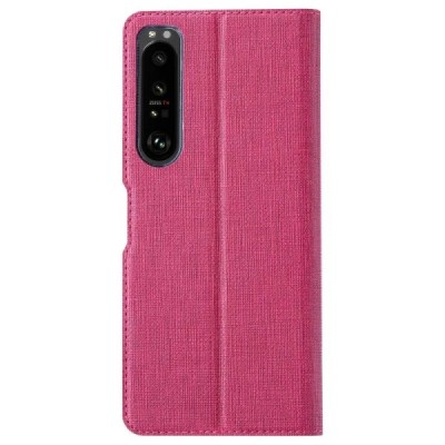 Sony Xperia 1 IV „Vili“ atverčiamas rožinis dėklas | Priedai.lt