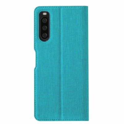 Sony Xperia 10 IV „Vili“ atverčiamas mėlynas dėklas | Priedai.lt