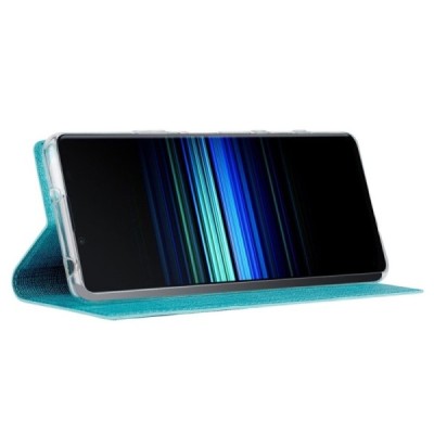 Sony Xperia 10 IV „Vili“ atverčiamas mėlynas dėklas | Priedai.lt