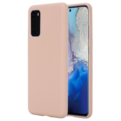 Samsung Galaxy S20 (G980) Shell kieto silikono (TPU) dėklas rožinis - nugarėlė | Priedai.lt