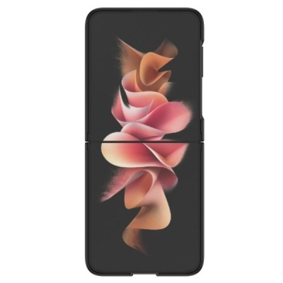 Samsung Galaxy Z Flip4 (F721) „Ring“ plastikinis juodas dėklas - nugarėlė | Priedai.lt